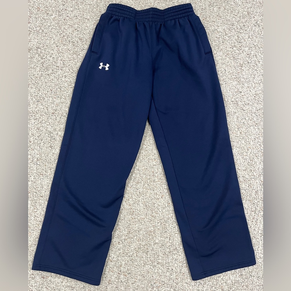 Under Armour Men’s Size M Navy Blue Fleece Pants